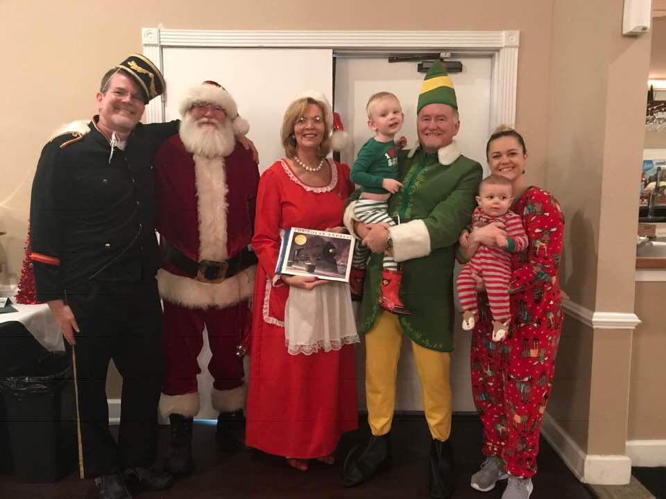 Baue Family Christmas with Seniors